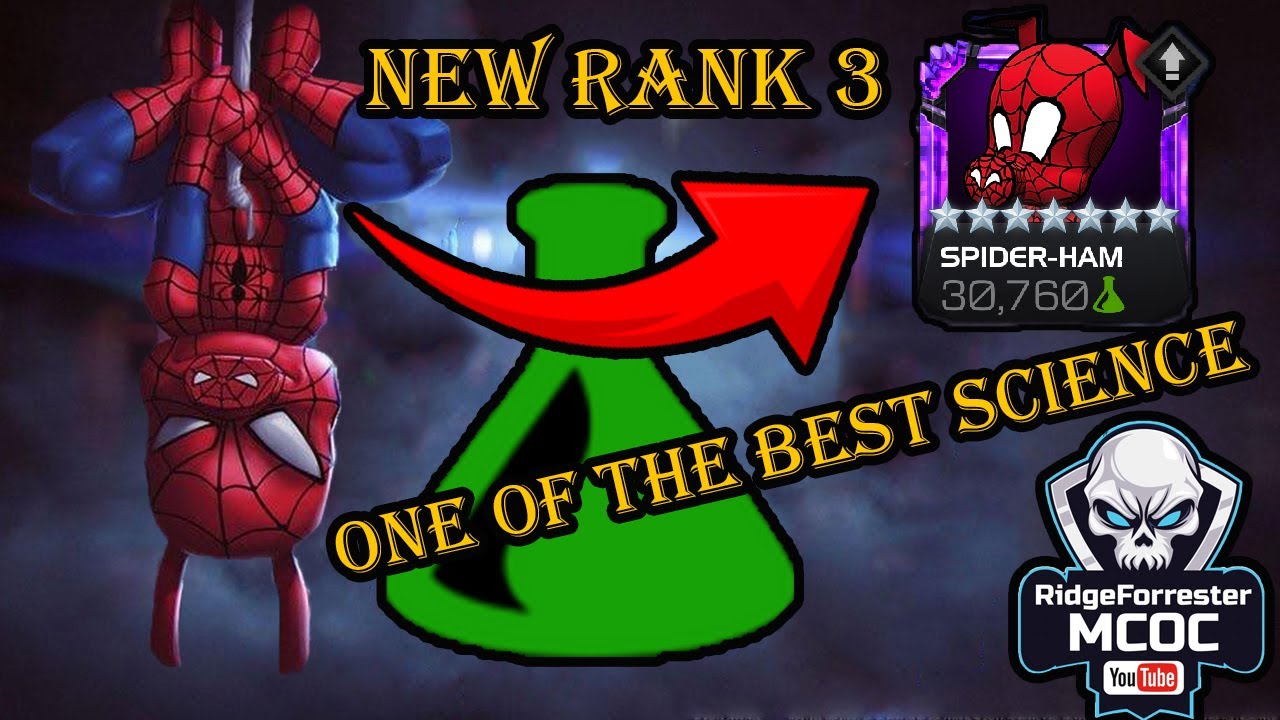 THE BEST science champ! 7 Star Rank 3 SPIDER-HAM Game Play - MCOC