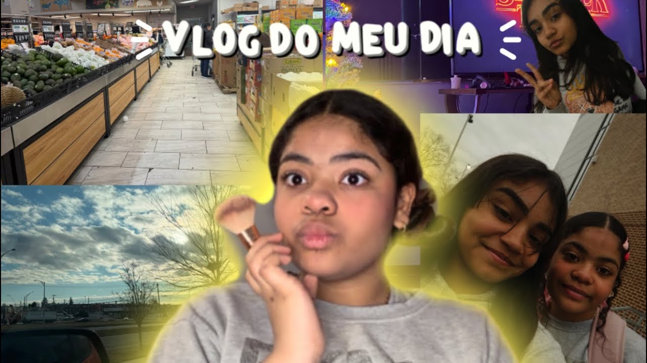 Vlog do meu dia morando nos eua💗🎀