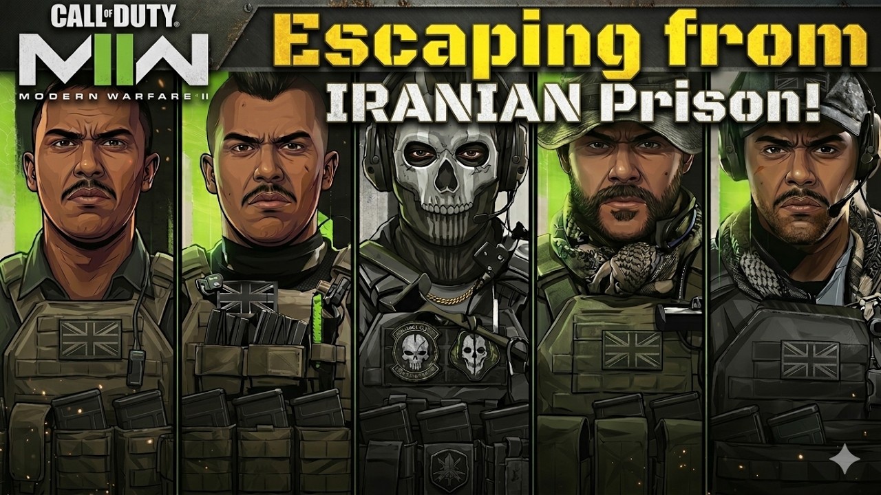 🔴LIVE - Call of Duty Modern Warfare 2 ESCAPING IRANIAN PRISON | Stream in Hindi