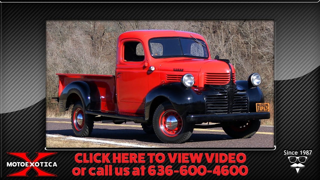 1942 Dodge WD-15 ¾-ton Pickup Truck (SOLD)