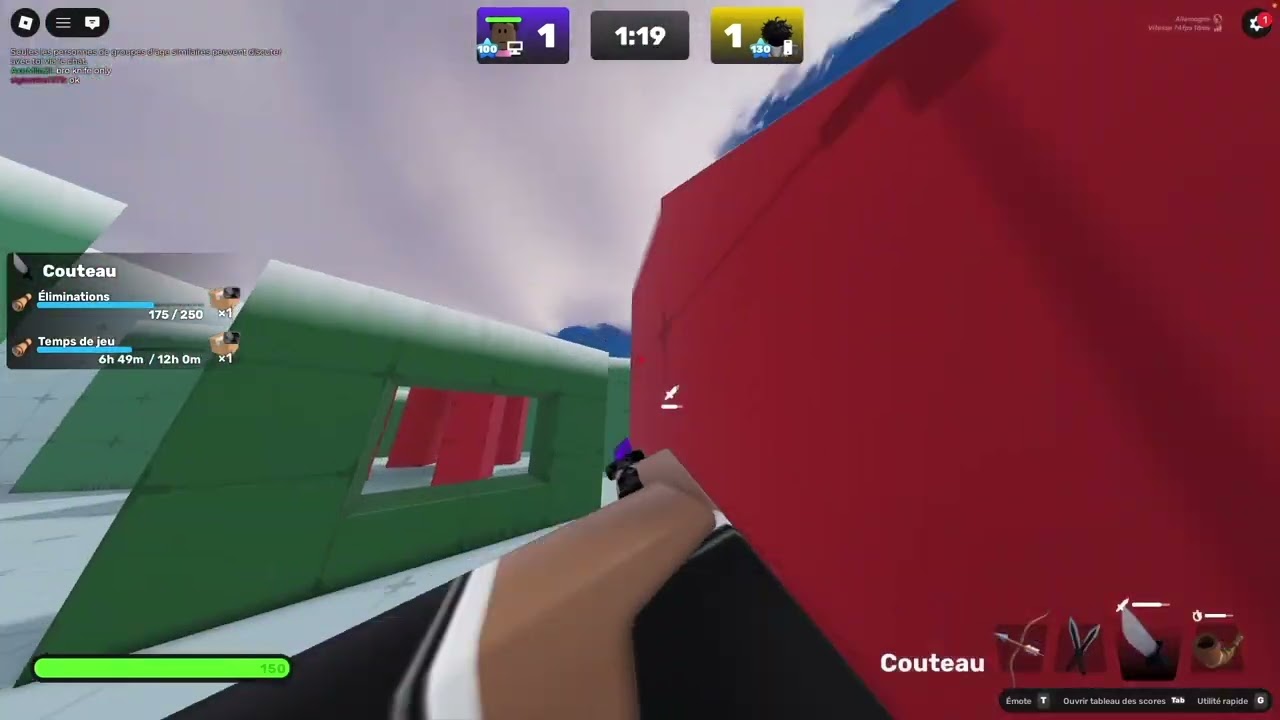 JE M'AMÉLIORE SUR RIVALS