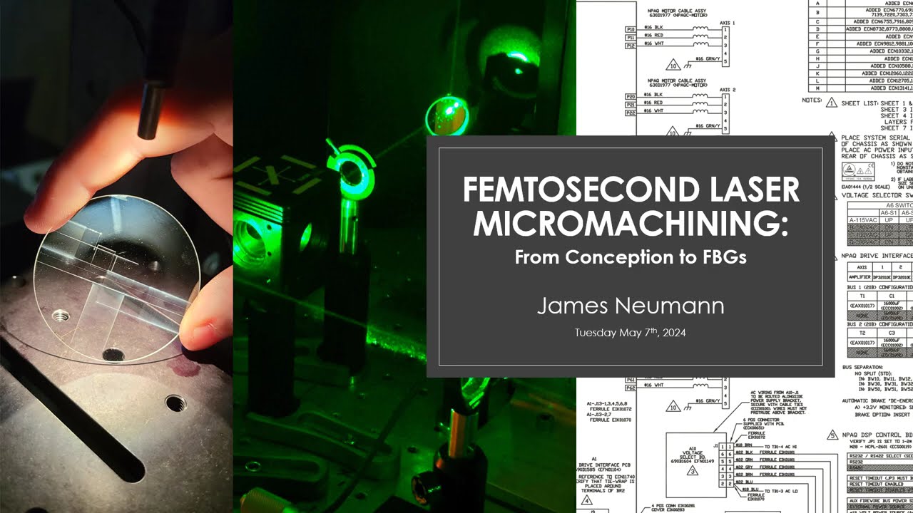 Femtosecond Laser Inscribed Fiber Bragg Gratings (FBGs)