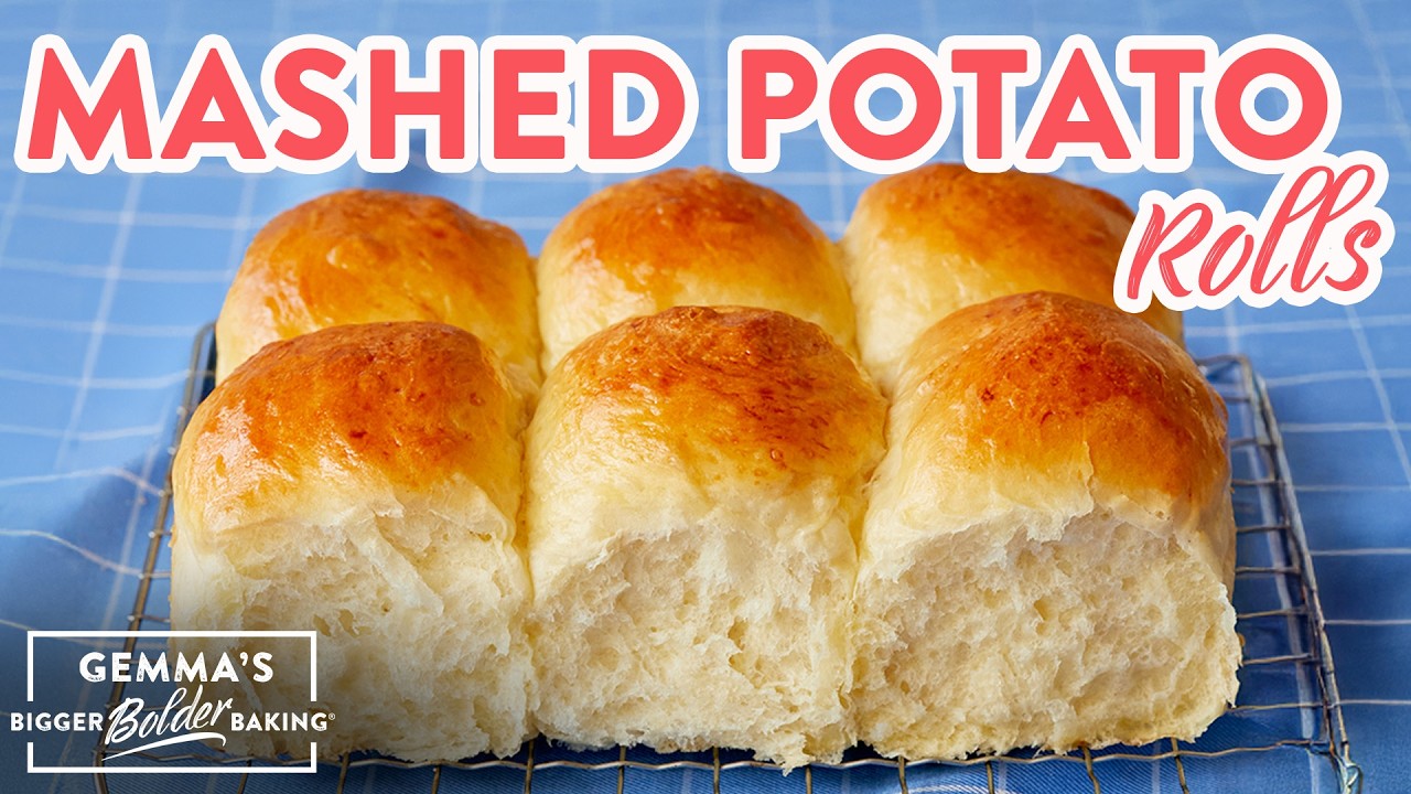 Fluffiest Mashed Potato Dinner Rolls Recipe