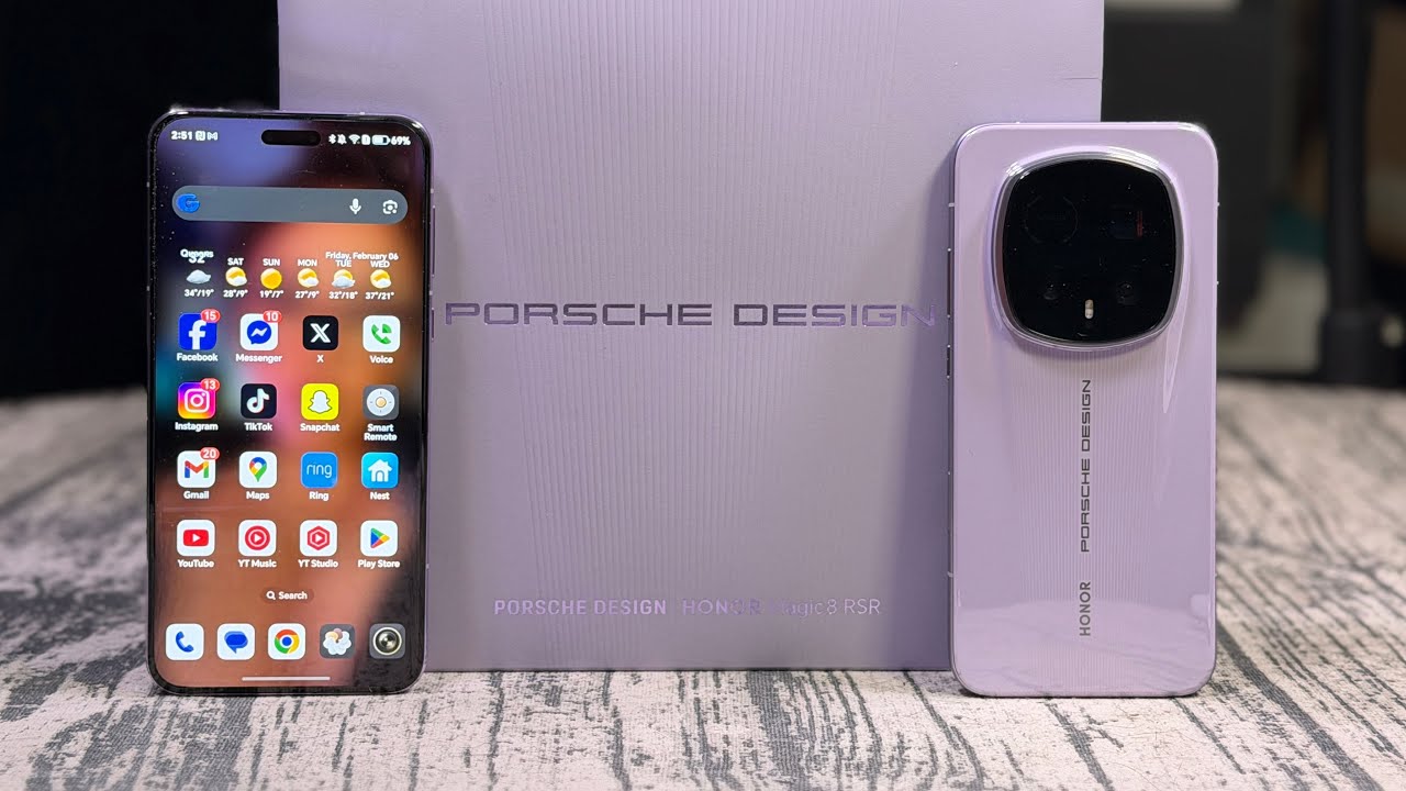 Honor Magic 8 RSR Porsche Edition - The Definition of Luxury