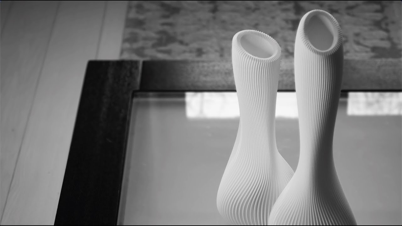 3D print demo of parametric vases