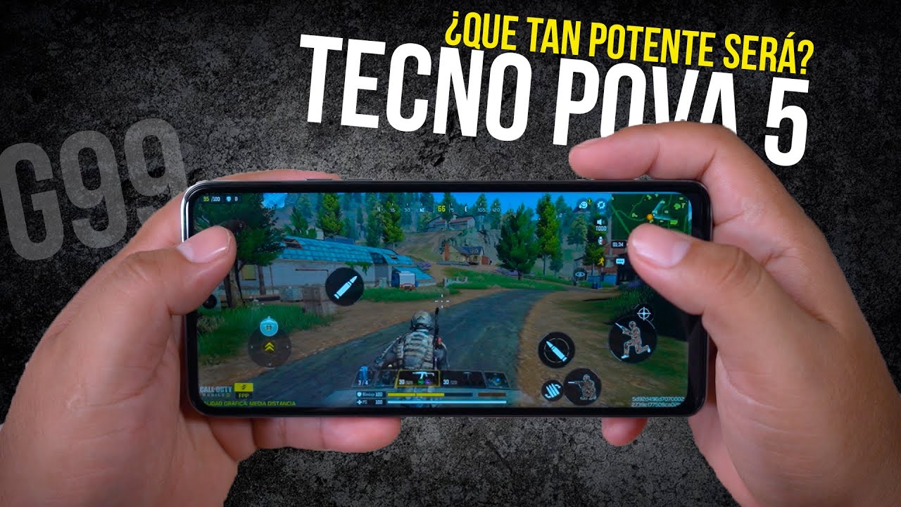 TECNO POVA 5 TEST de Rendimiento y POTENCIA│Prueba de JUEGOS y CALENTAMIENTO│HELIO G99