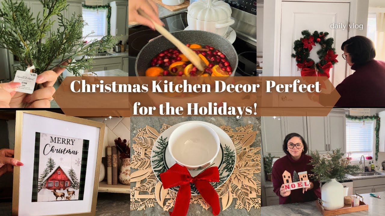 Decorate Your Kitchen for the Holidays: Festive Ideas Inside!