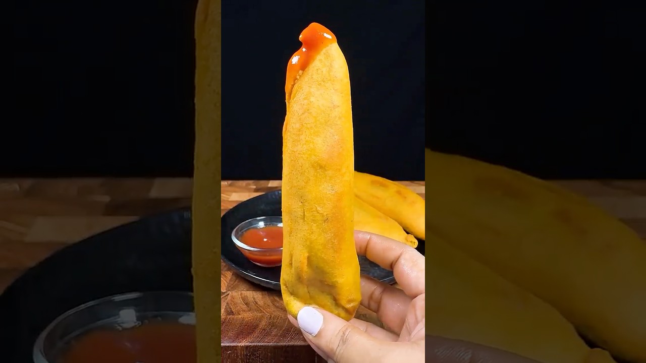 🌶️ Crispy Stuffed Green Chilli Bajji | Mirchi Pakoda Recipe | Indian Street Food Snack