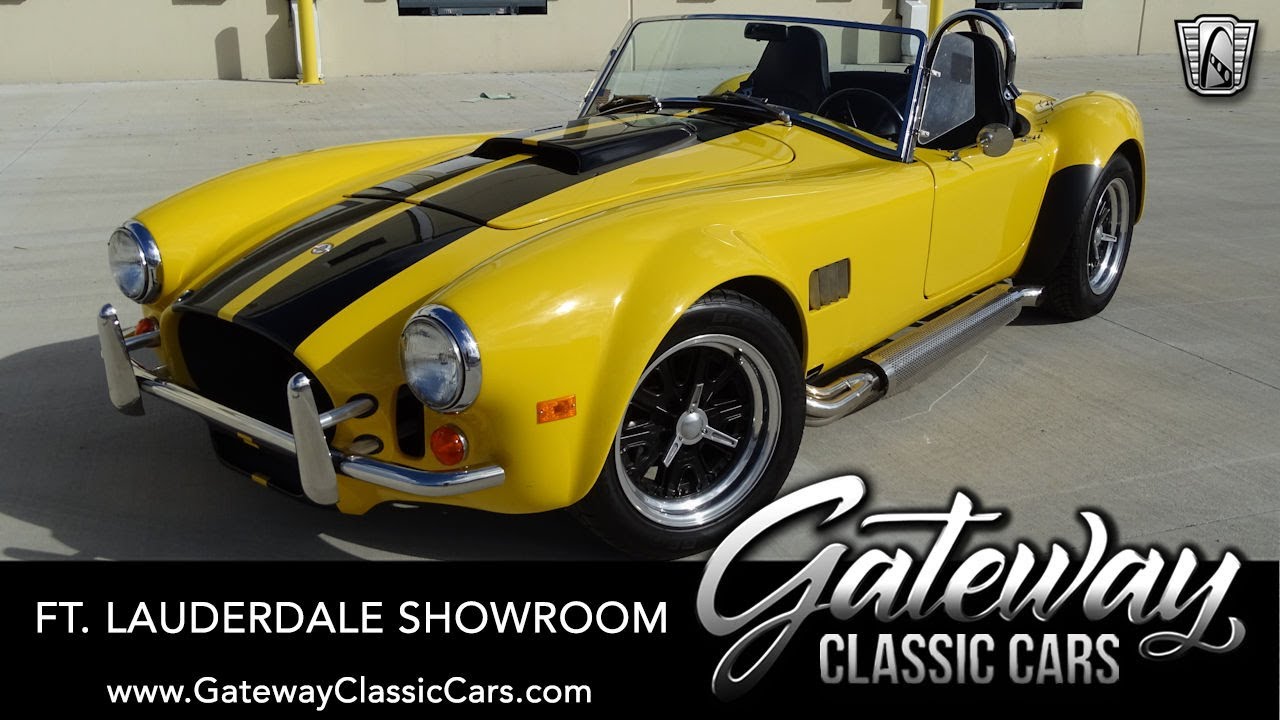 1996 Excalibur AC Cobra Gateway Classic Cars of Ft. Lauderdale #1106