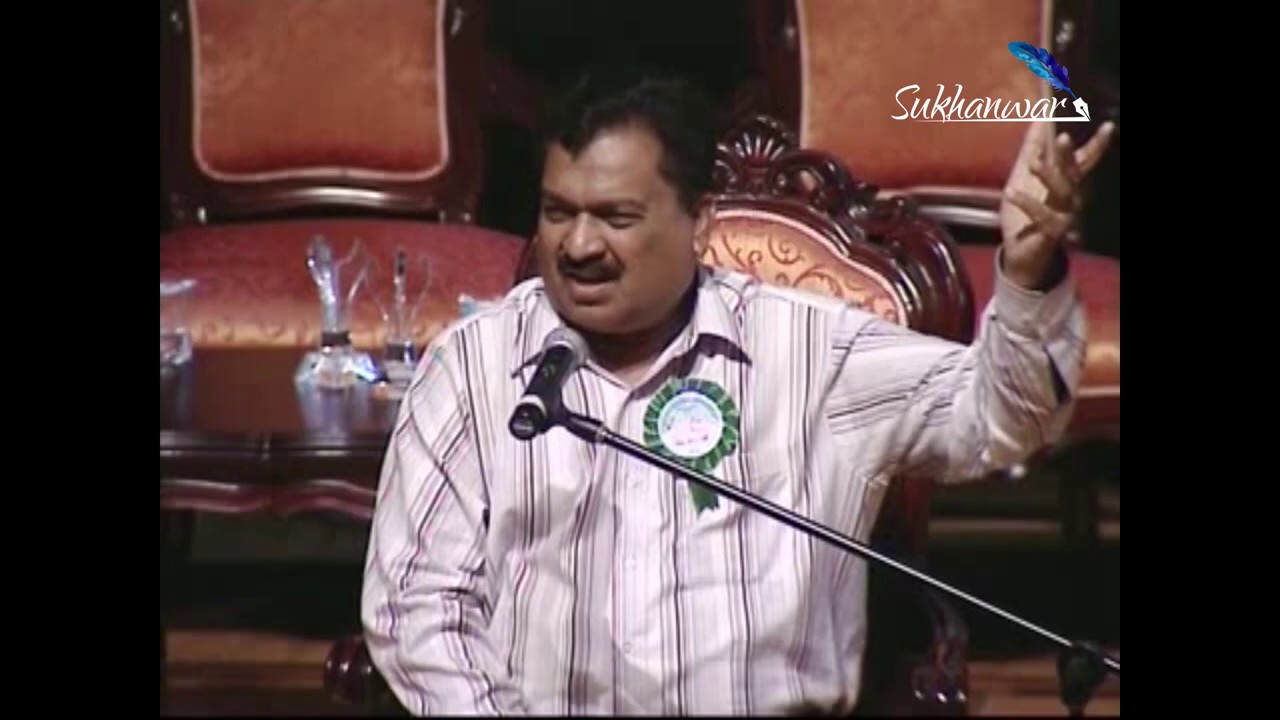 Abbas Tabish in 2013 @ Abu Dhabi Mushaira best Video..mushaira in dubai -  2020 - 5