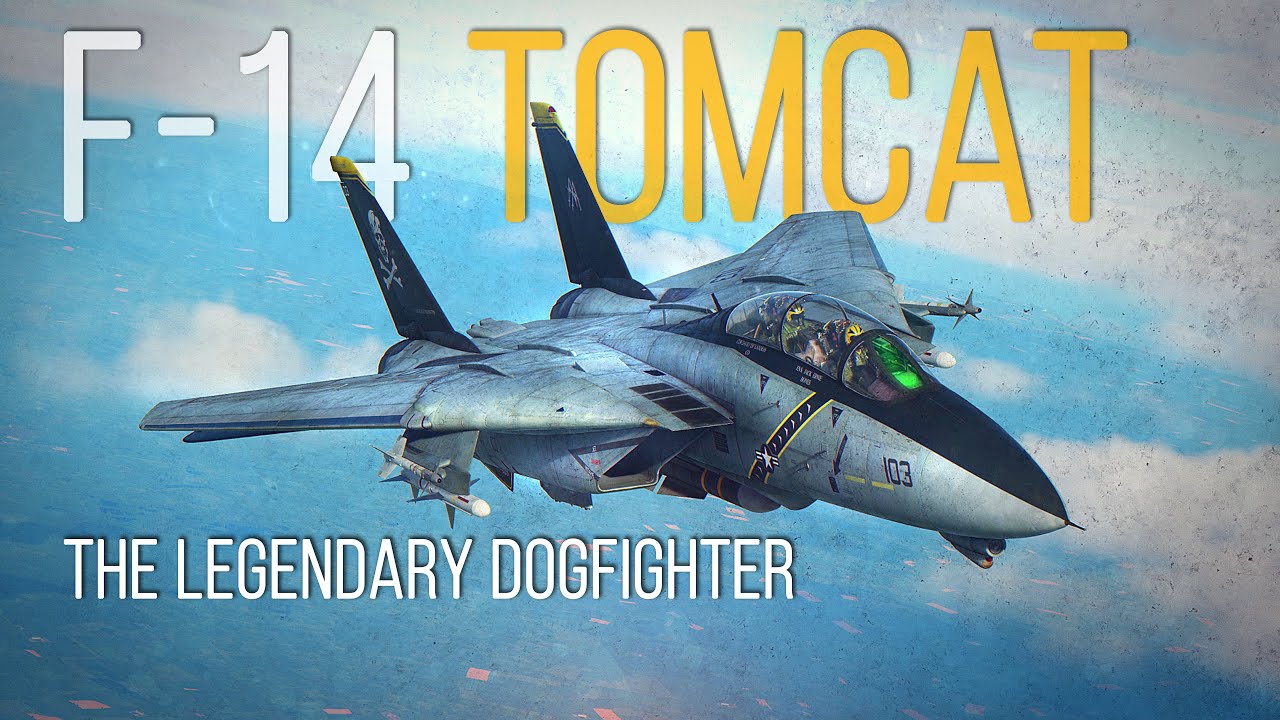Воздушный бой F-14 Tomcat | Оттачивание навыков воздушного боя на F-14 | Цифровой боевой симулято...