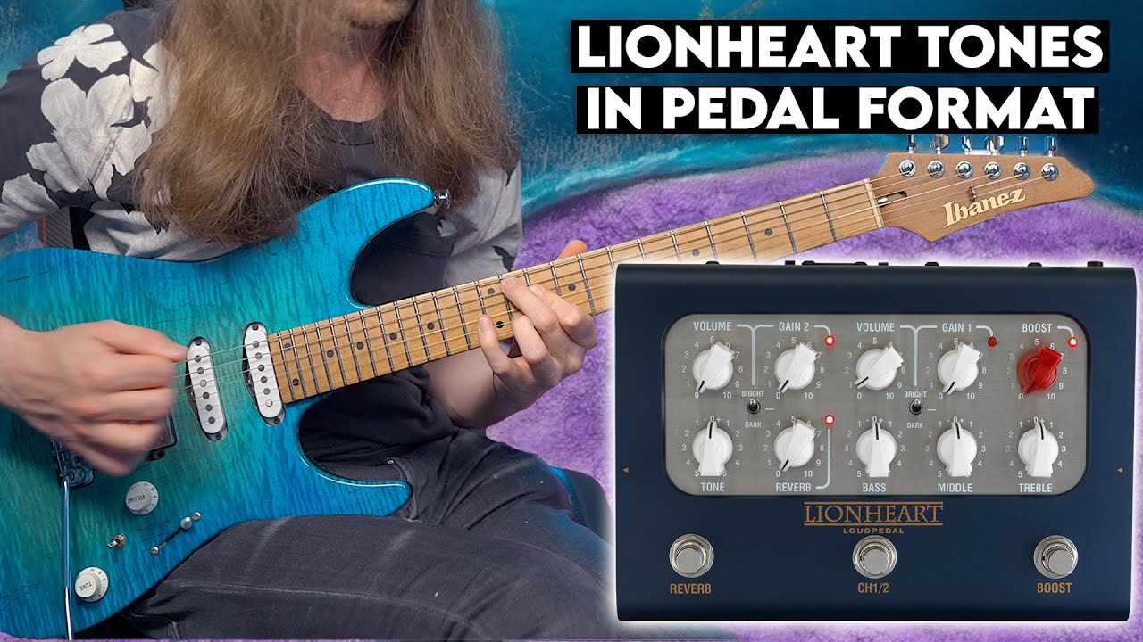 Laney LIONHEART-LOUDPEDAL | Black Country Customs | Tom Quayle Tones