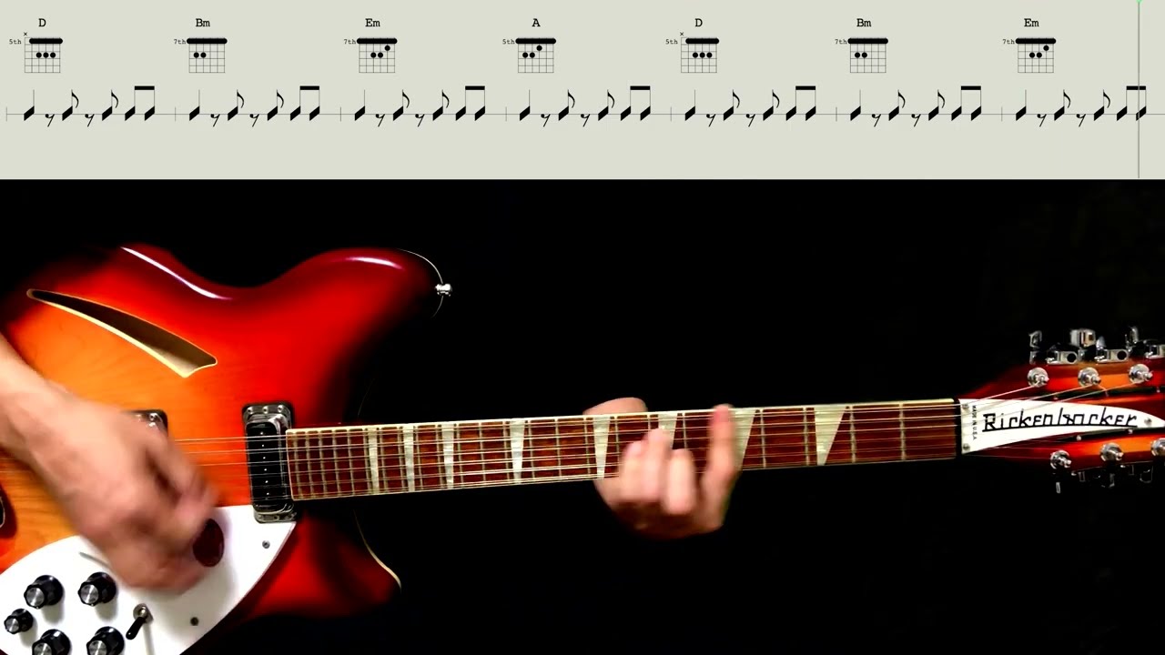 Guitar TAB : Tell Me Why  - The Beatles