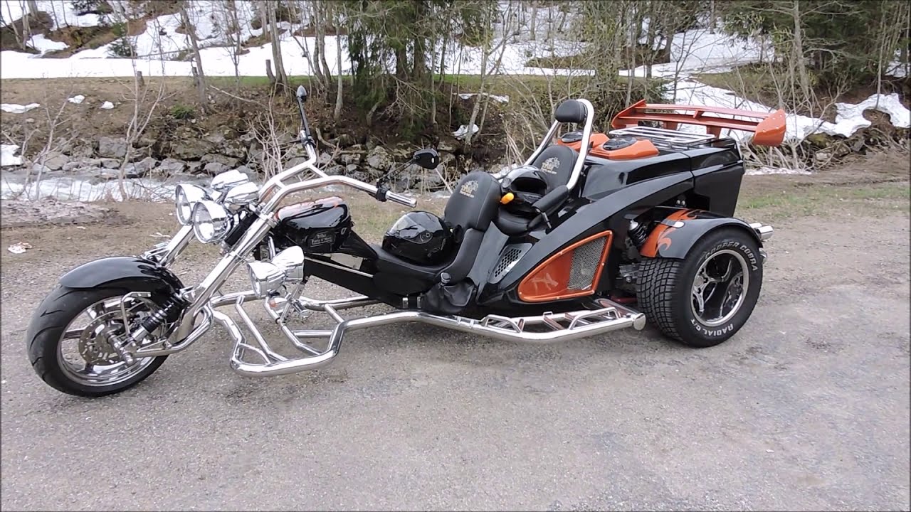 BOOM Trike Mustang ST1, 110 PS -Triketour -  Trikefahrt ins Allgäu