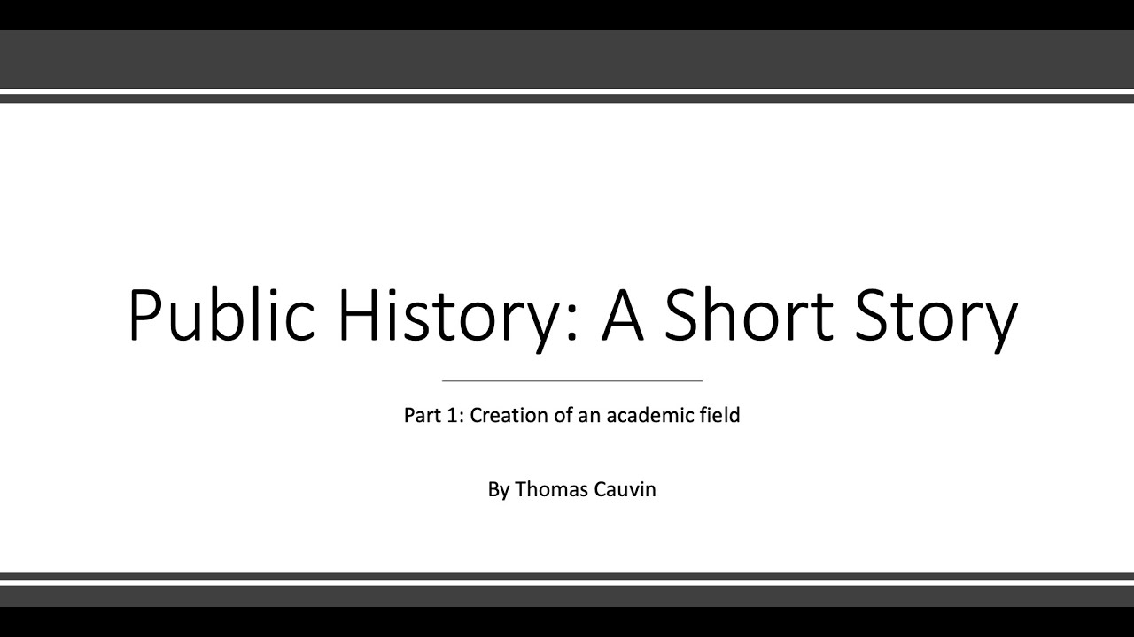 Public History: Short Story
