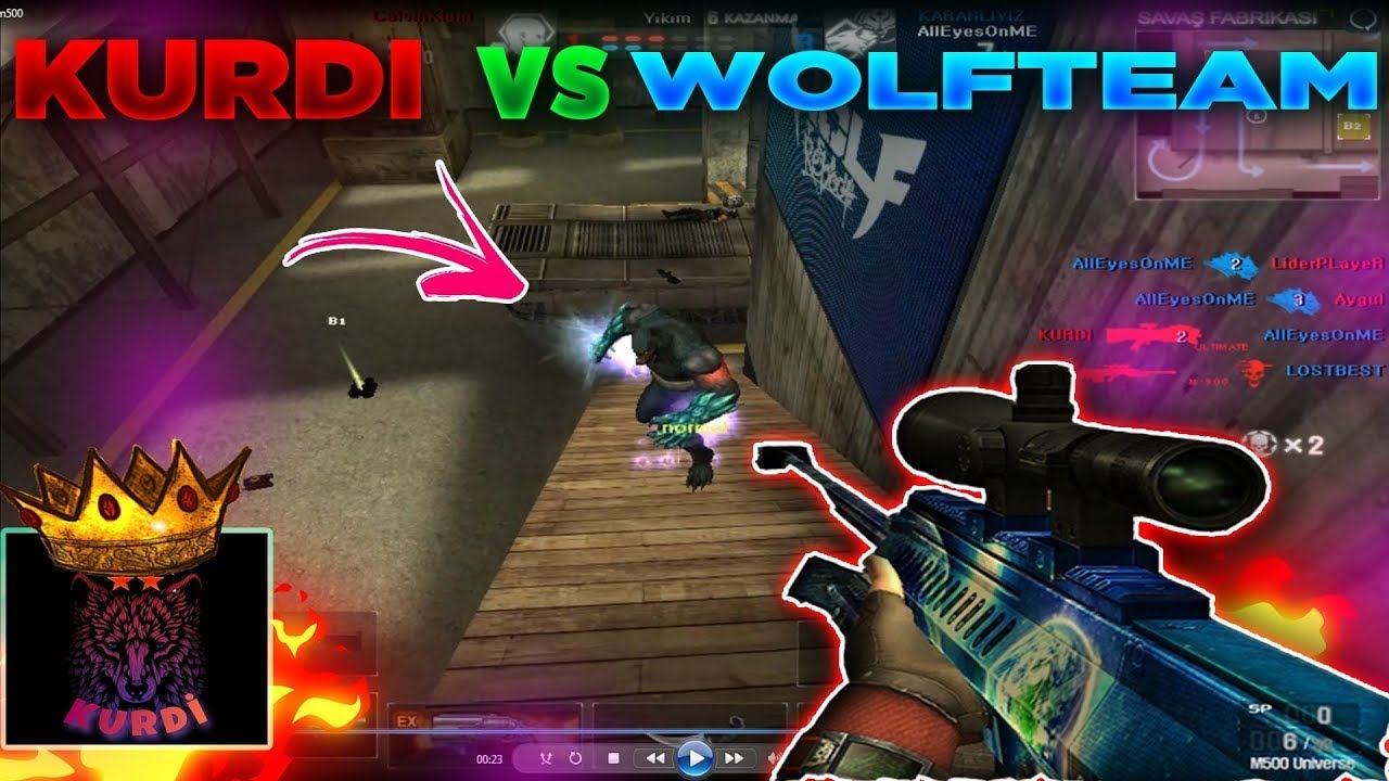 HİLEYLE DOLMUŞ TAŞMIŞ BİR OYUNUN TERTEMİZ OYUNCUSU :) (WOLFTEAM KURDİ S6CW KESİTLERİ ..! ) #wolfteam