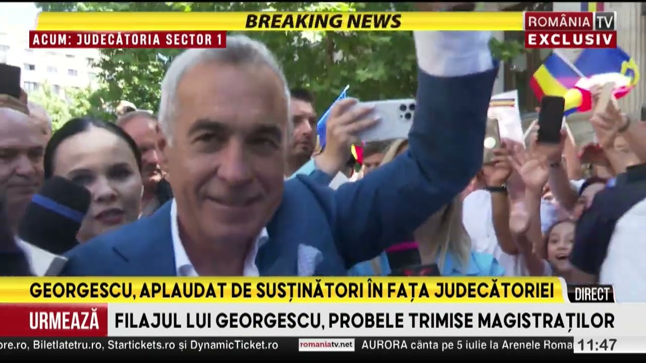 Călin Georgescu, declarație uluitoare la ieșirea de la Judecătoria Sectorului 1