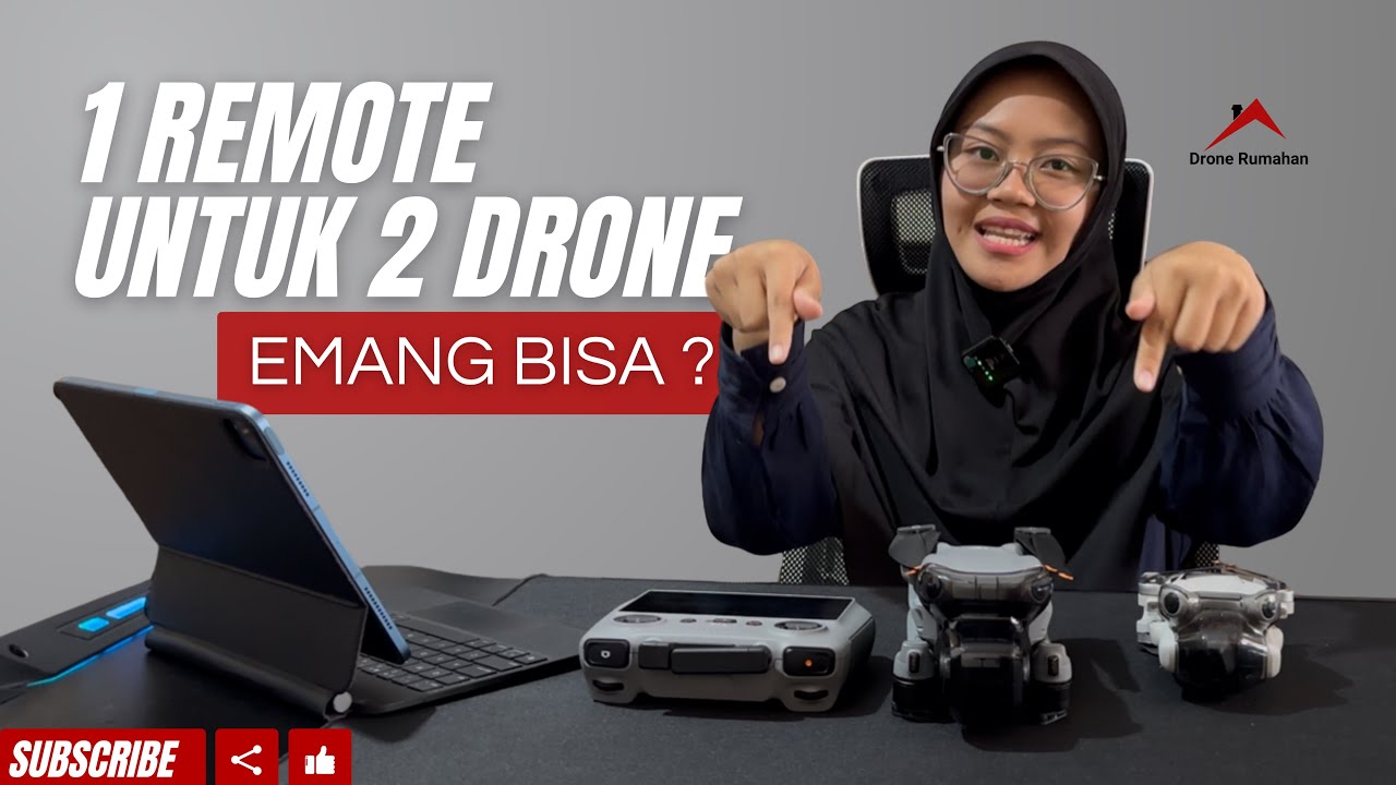 1 Remote Buat 2 Drone? Beneran Bisa?! DJI Remote RC 2 Test!