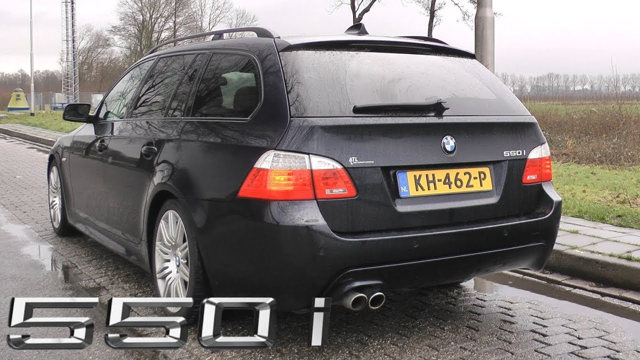 BMW E60/E61 550i - Revs, Accelerations & Sounds!