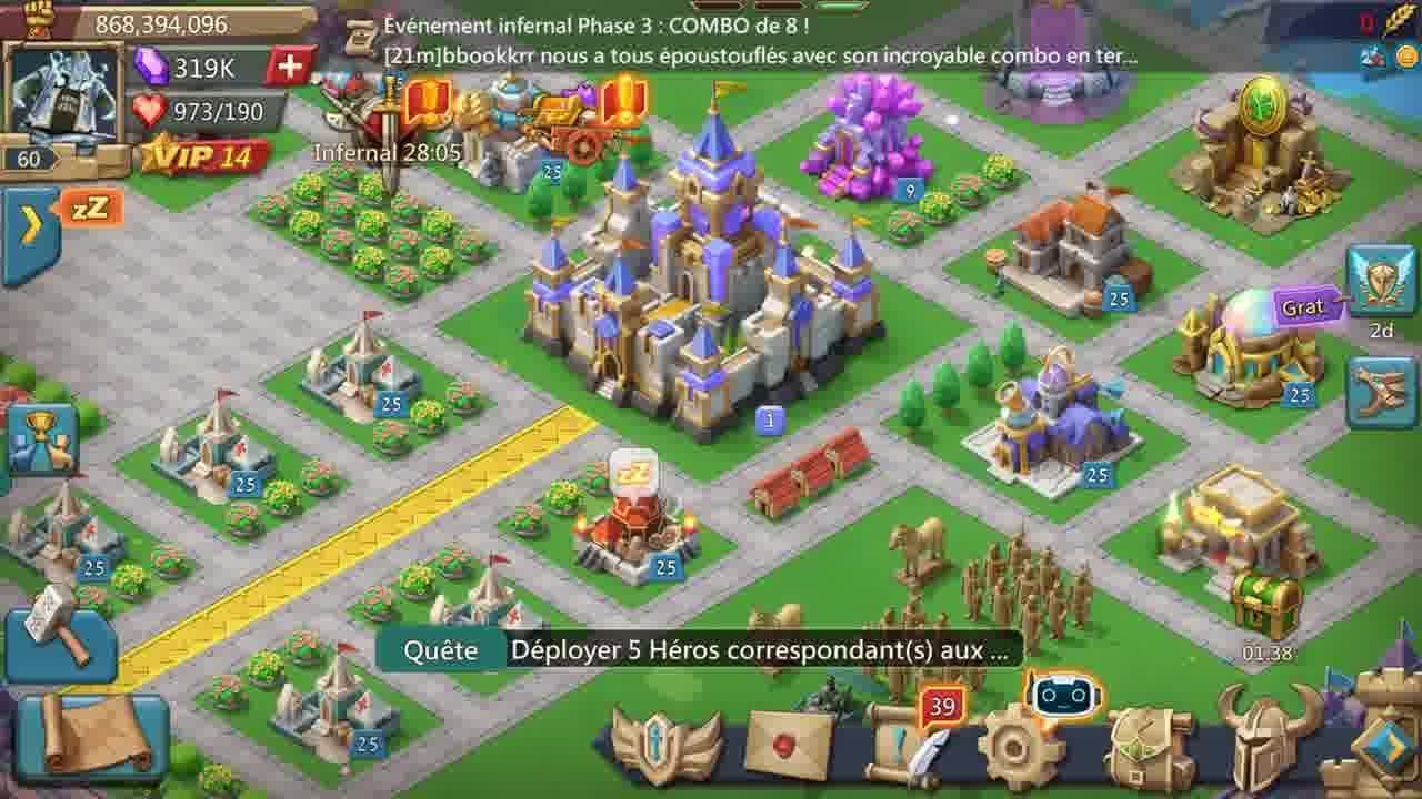 Je DEBLOQUE les T5 !!! [Lords Mobile fr]