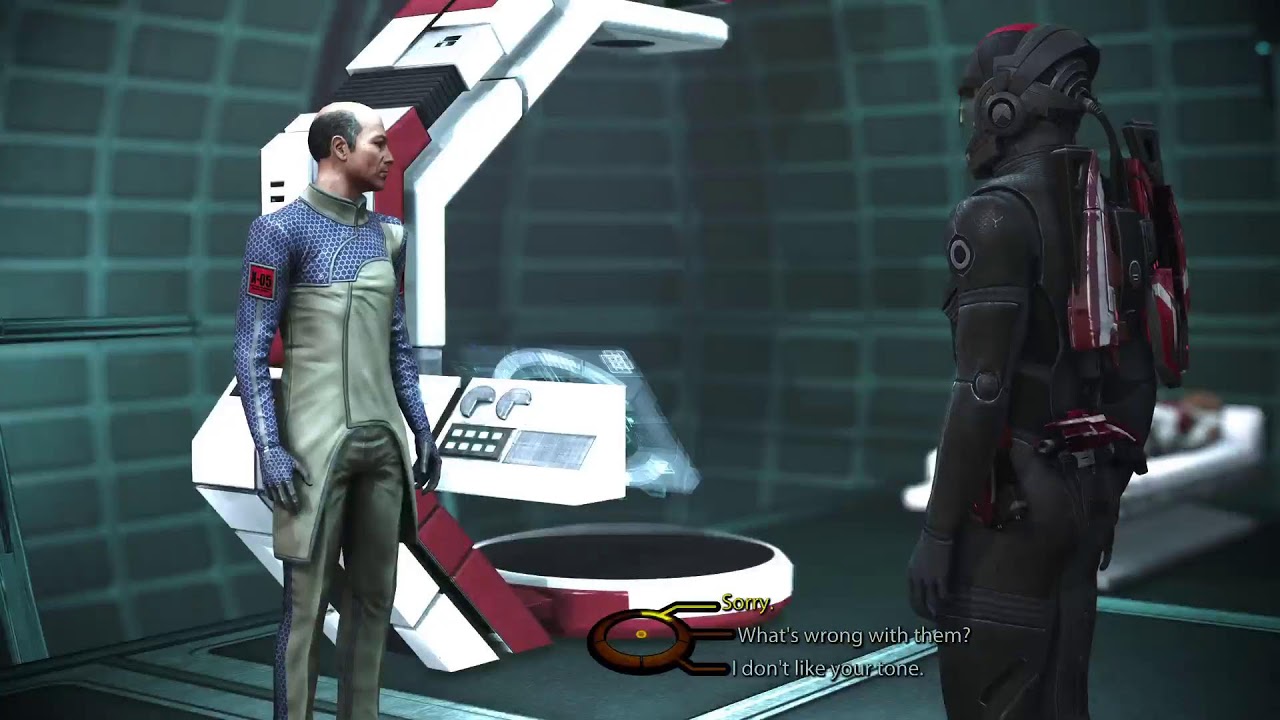 First time playing Mass Effect.