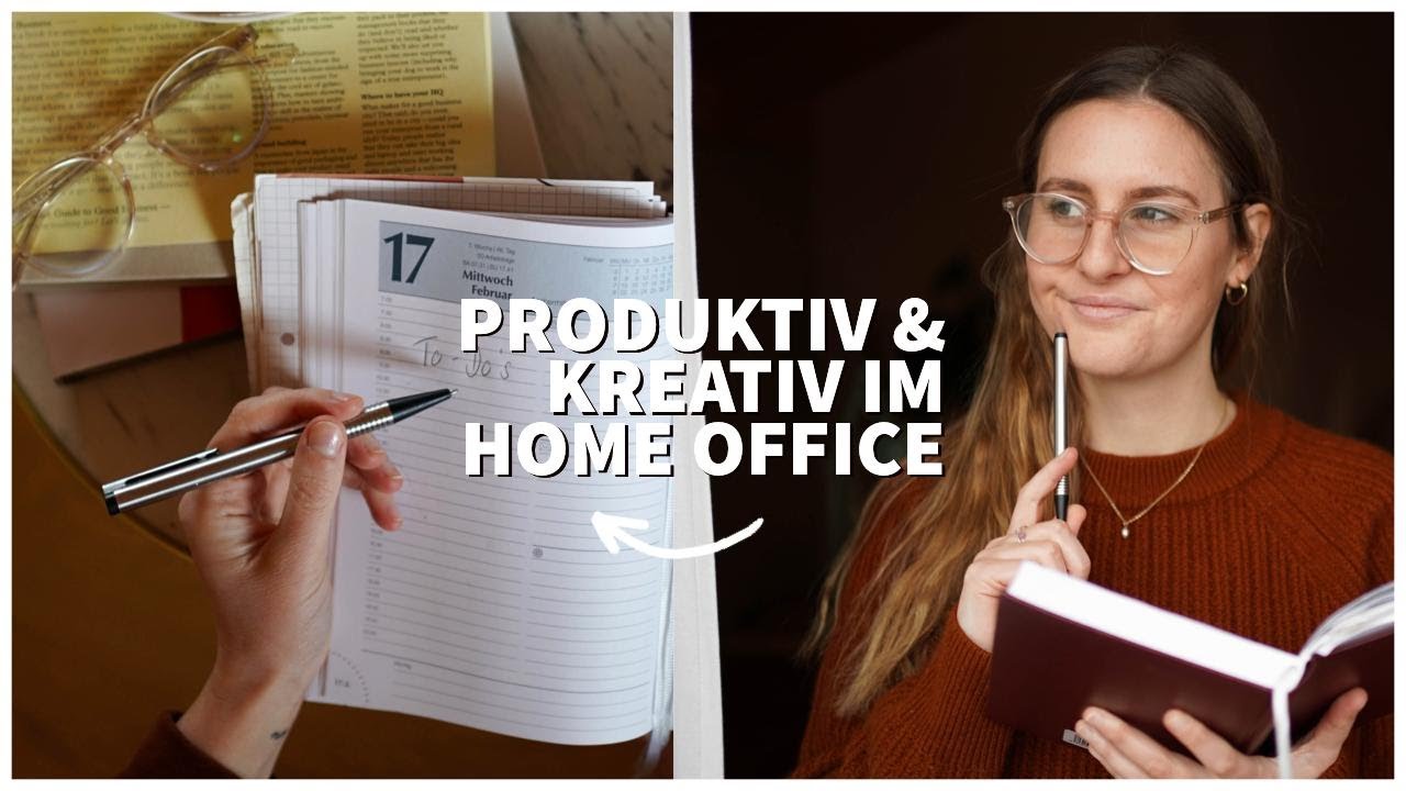 PRODUKTIV SEIN IM HOME OFFICE | Meine 5 persönlichen Tipps!