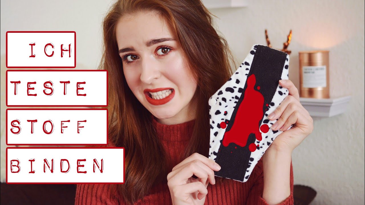 Ich TESTE wiederverwendbare BINDEN! 😳😱