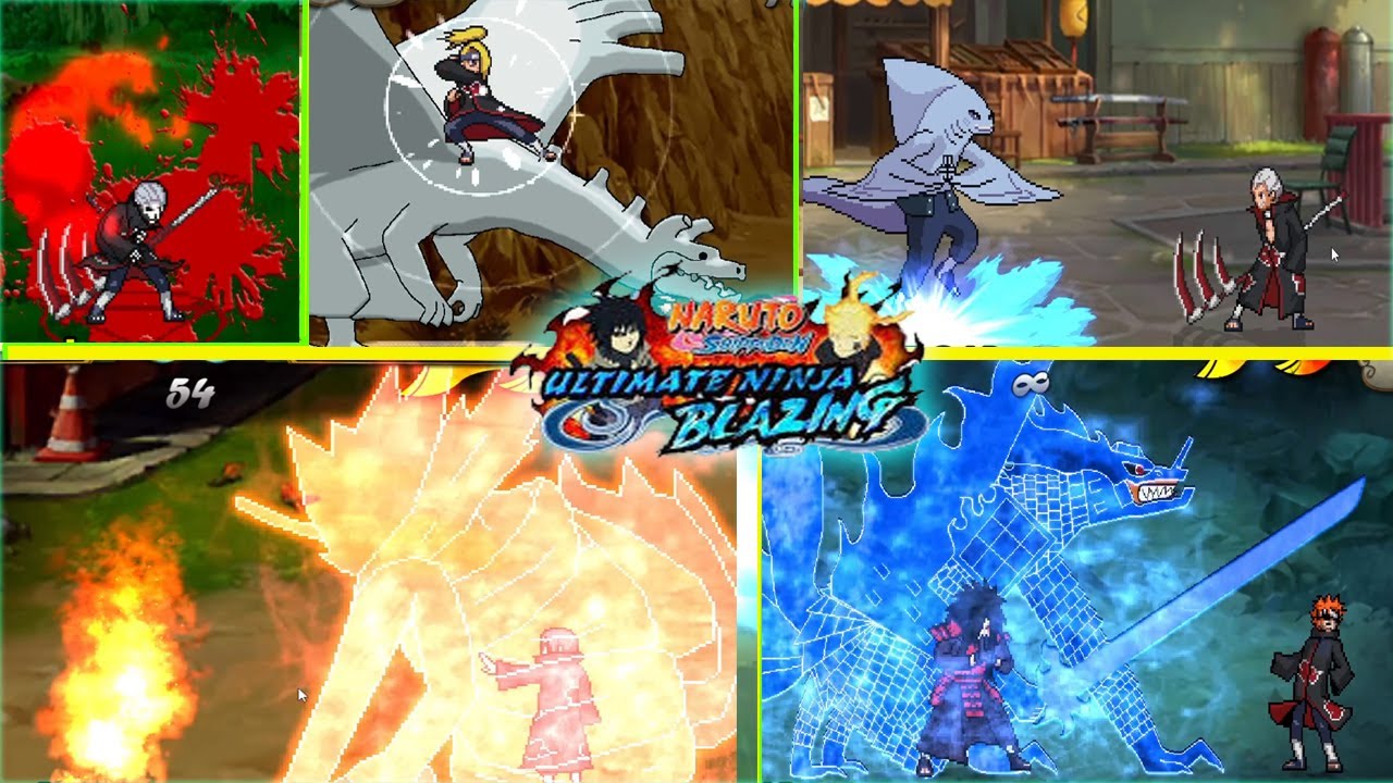 Akatsuki All Ultimate Jutsu & Epic attacks -Naruto Ninja Blazing 2 Game