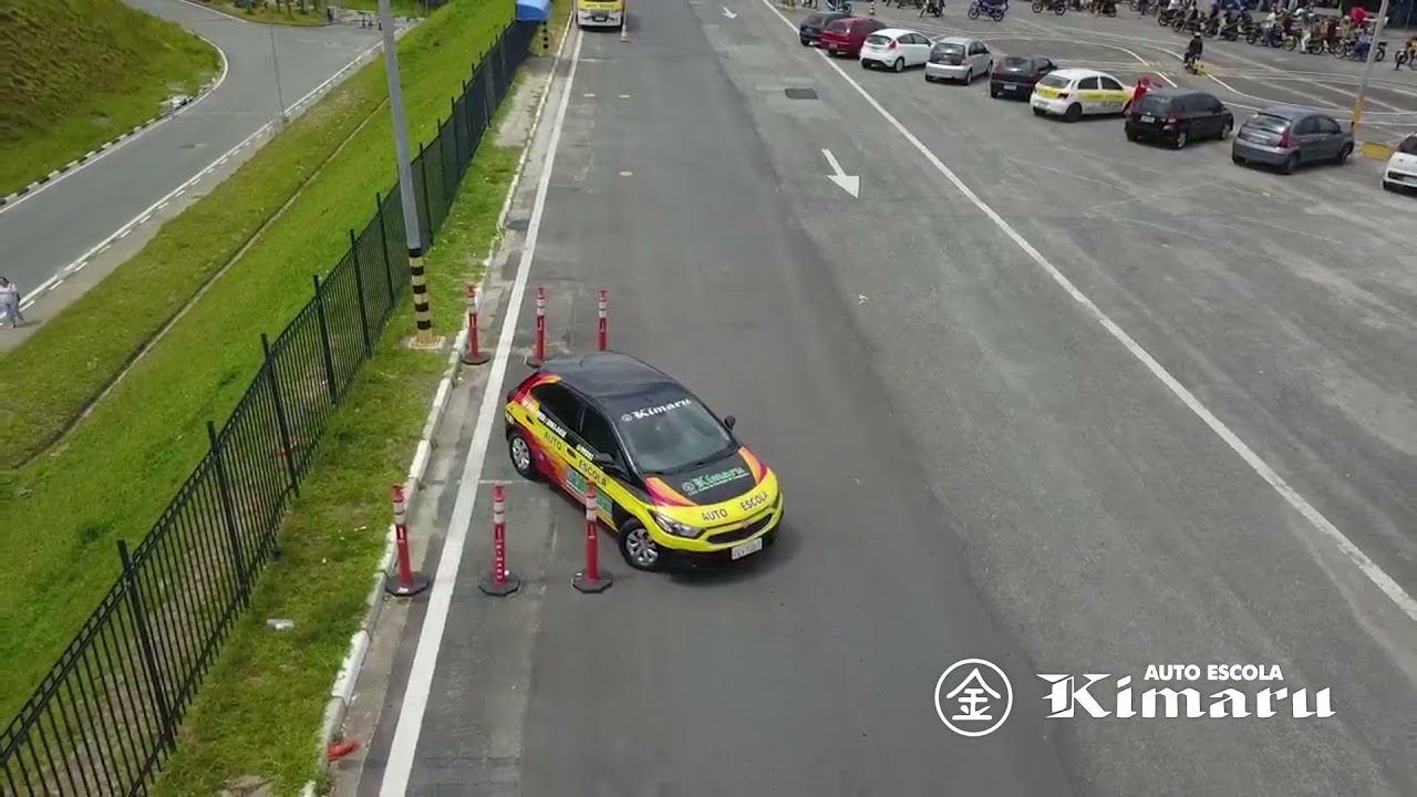 PERCURSO AULA DE VOLANTE  ARICANDUVA AUTO ESCOLA KIMARU