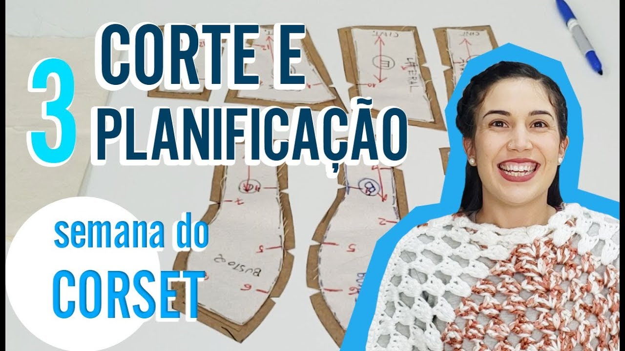 COMO USAR ENTRETELA COLANTE I Dia 3 - Planificação e corte #semanadocorset