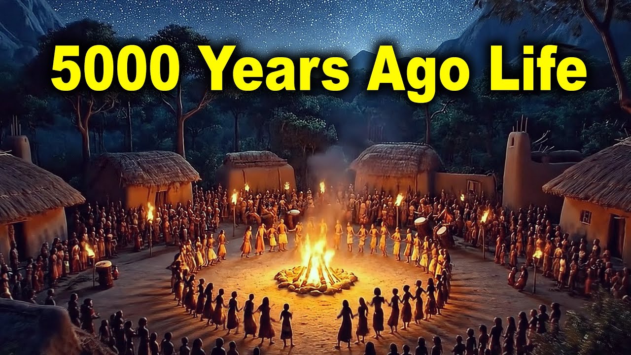 5000 Years Ago Life || People's enjoyment, work and lifestyle