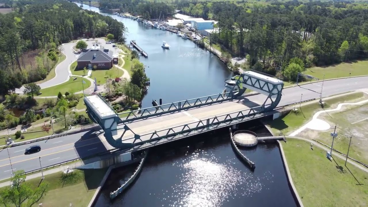 The Great Bridge Lock by air | DJI Mini 2