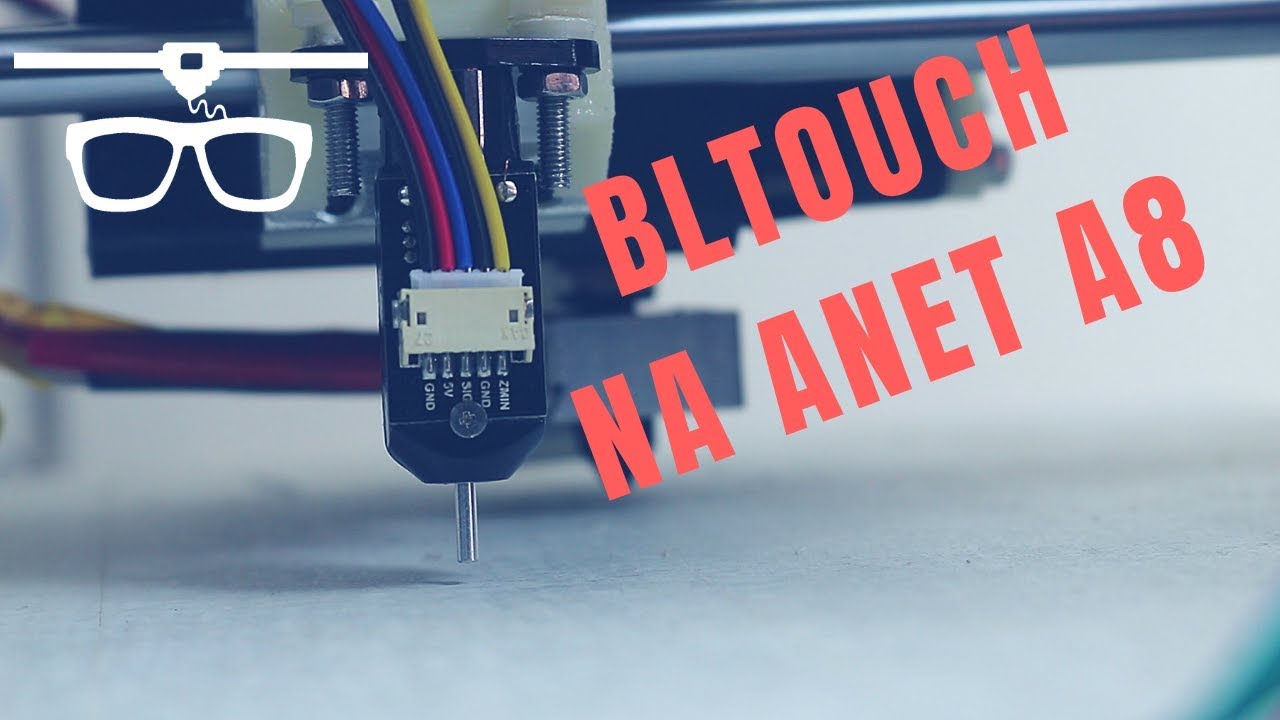 Como instalar o sensor de nivelamento automático BLtouch na Impressora 3D Anet A8