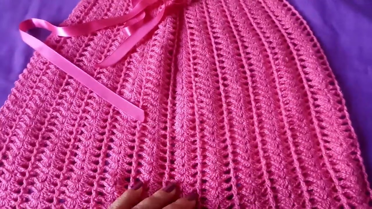 vestido de crochê  💝😍
