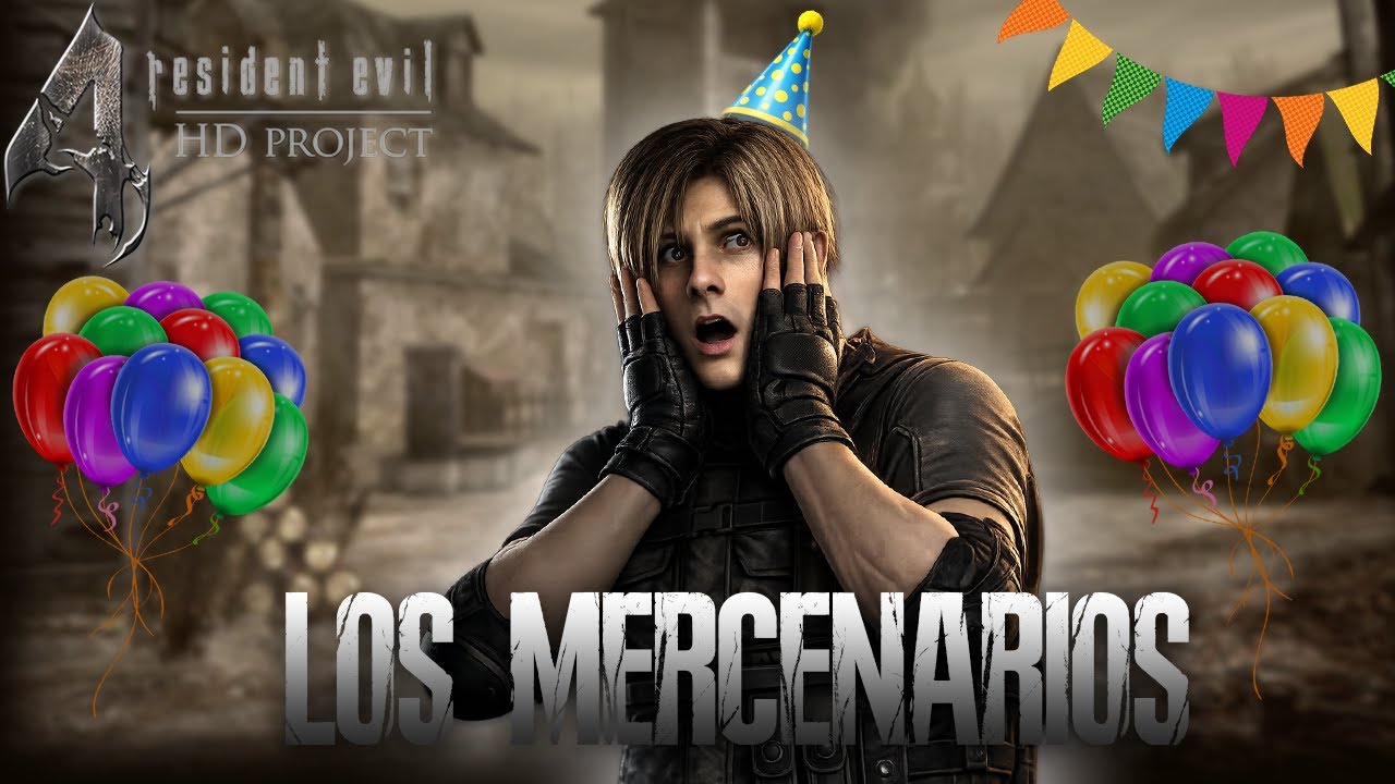 DIRECTO ESPECIAL DE MERCENARIOS 🎂 | Resident Evil 4 HD Project