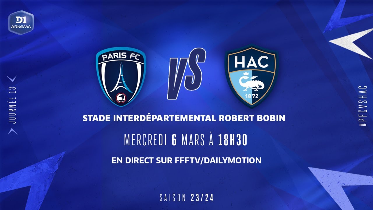 J13 | PARIS FC - LE HAVRE AC (3-2), le résumé I D1 Arkema FFF 2023-2024