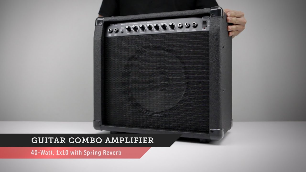 40-Watt Guitar Amp | Monoprice Quick Look