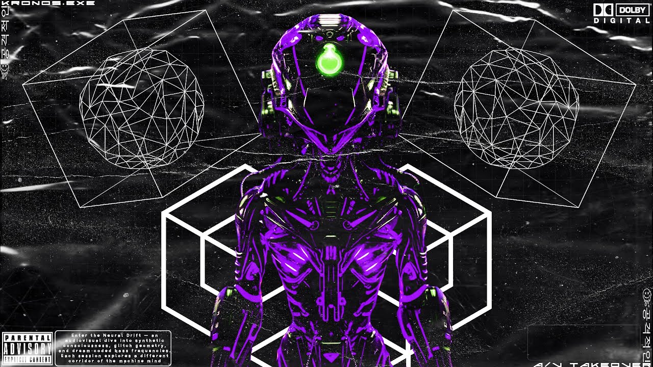 Neural Drift Sessions – Hypnotic Fractals – Microdose VR PSYBASS A/V Mix (4K)