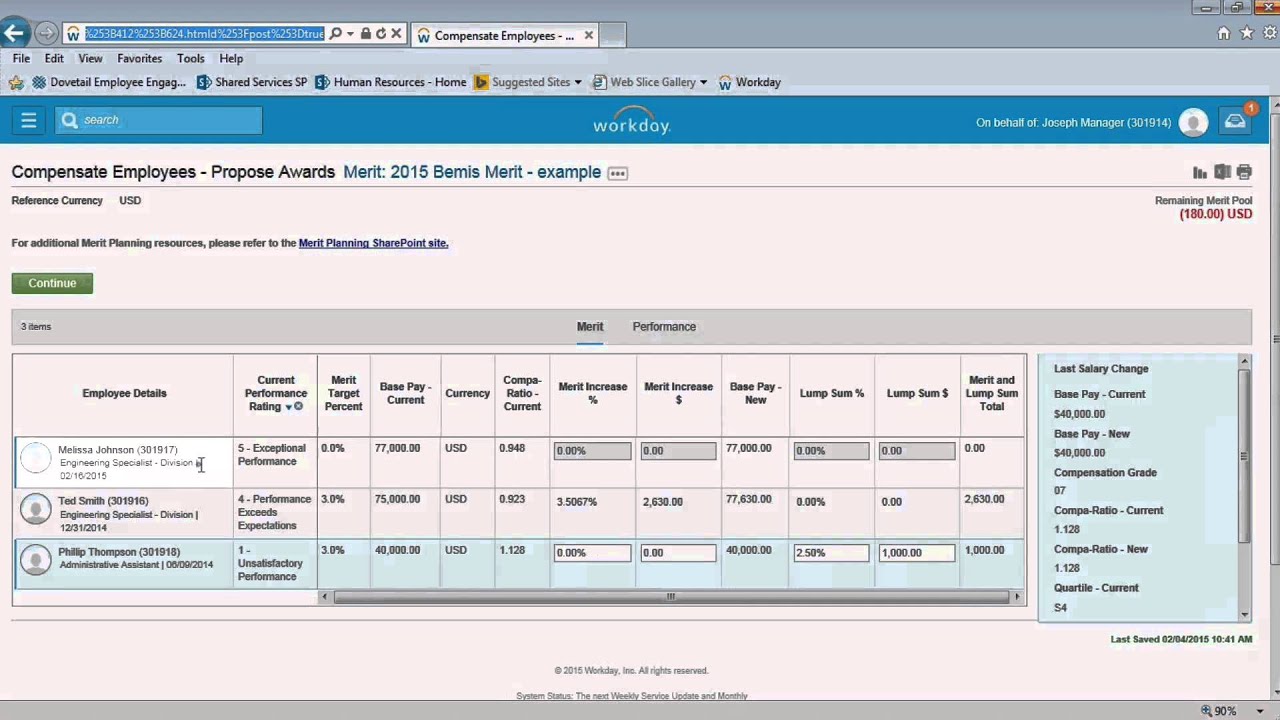 Workday Demo