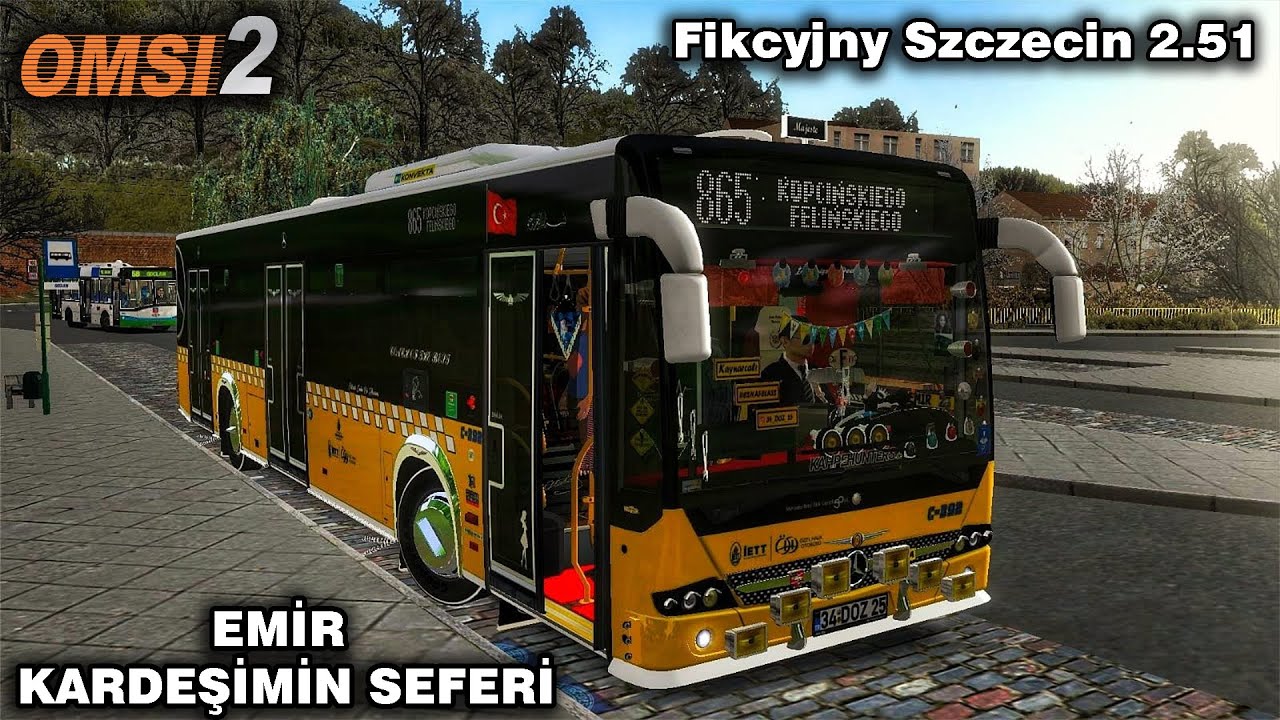 EMİR KAPTANIMIN SEFERİ - OMSI 2 - MODİFİYELİ ÖZEL CONECTO - Fikcyjny Szczecin 2.51