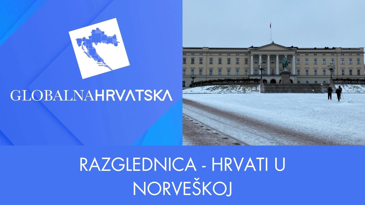 Razglednica - Hrvati u Norveškoj