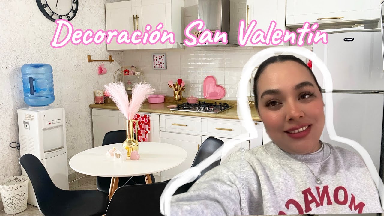 🩷Decoración SAN VALENTÍN cocina pequeña🩷