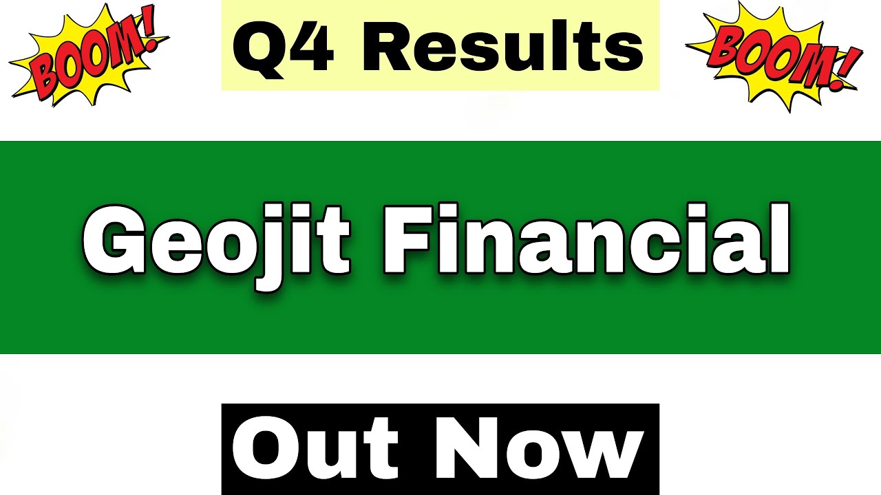 Geojit Financial Services Q4 Results 2026 | Geojit Financial Services Results Today |
