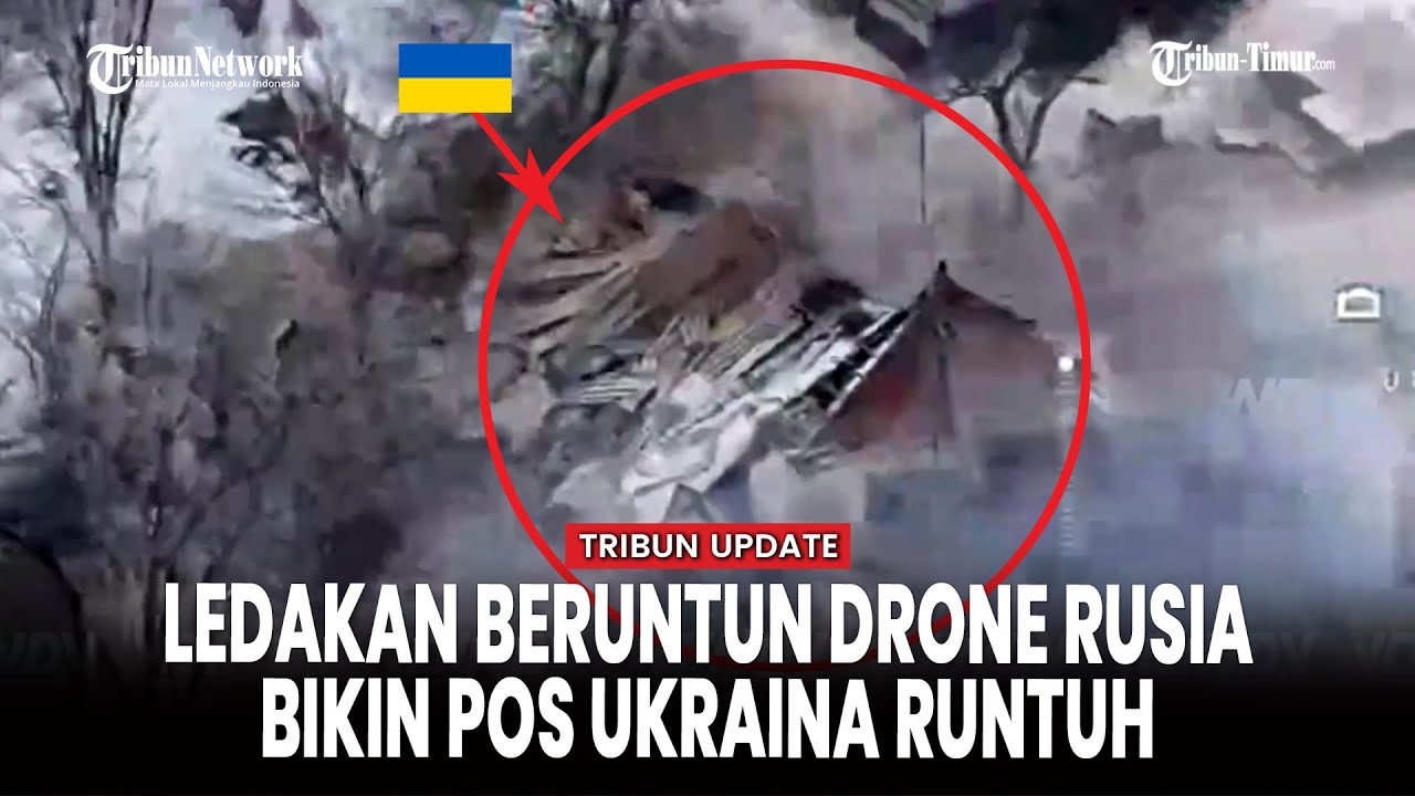 Serangan Drone Rusia Guncang Arah Vremev, Peluncur UAV Ukraina Hancur Lebur