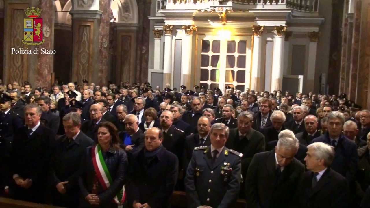 Cerimonia di commemorazione prefetto Antonio Manganelli - Avellino 26 marzo 2013