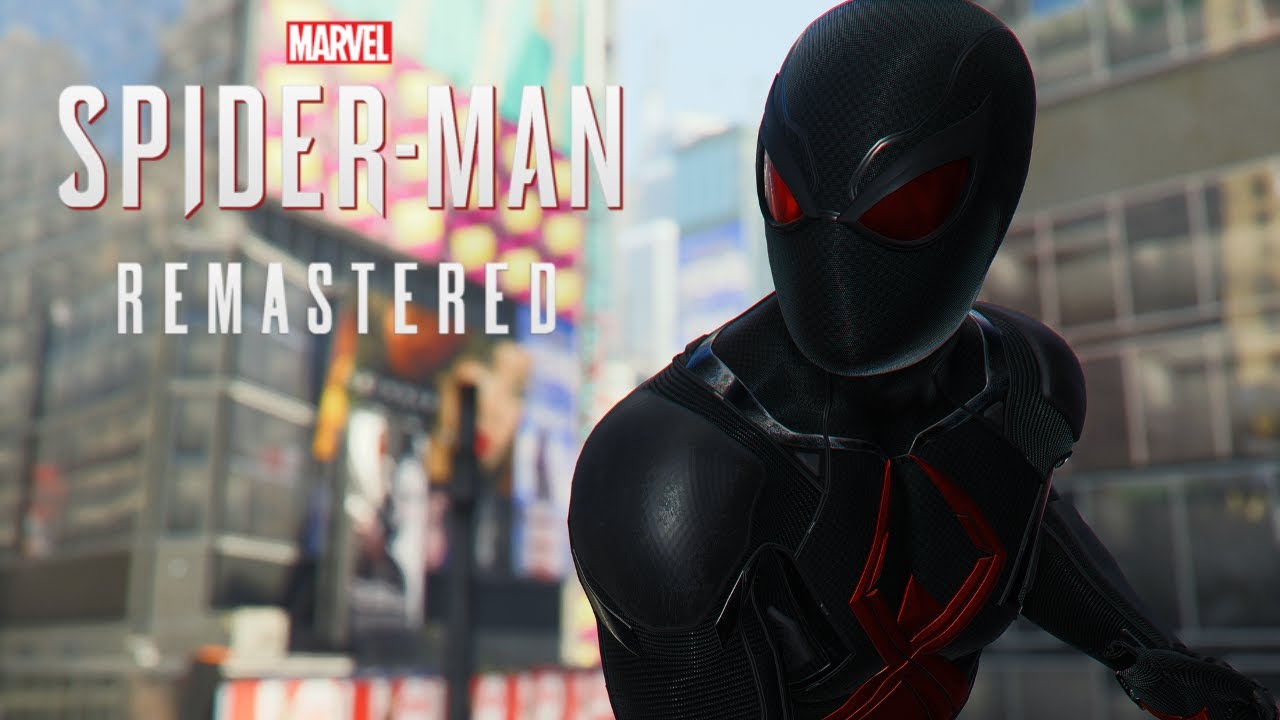 Dark Suit Free Roam Gameplay In Marvel's Spider-Man Remastered (4K 60fps)