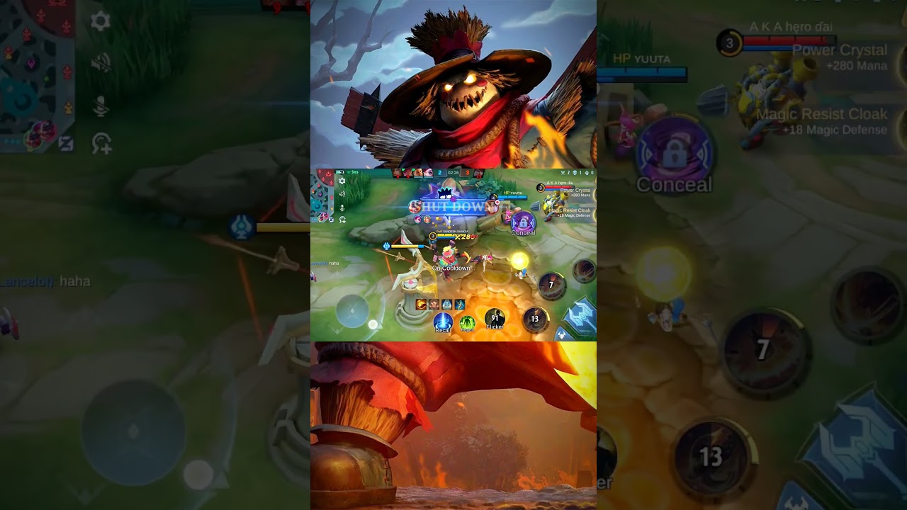 LoL Franco Hook #games #mobilelegend #franco #gaming @POWERSANDESH
