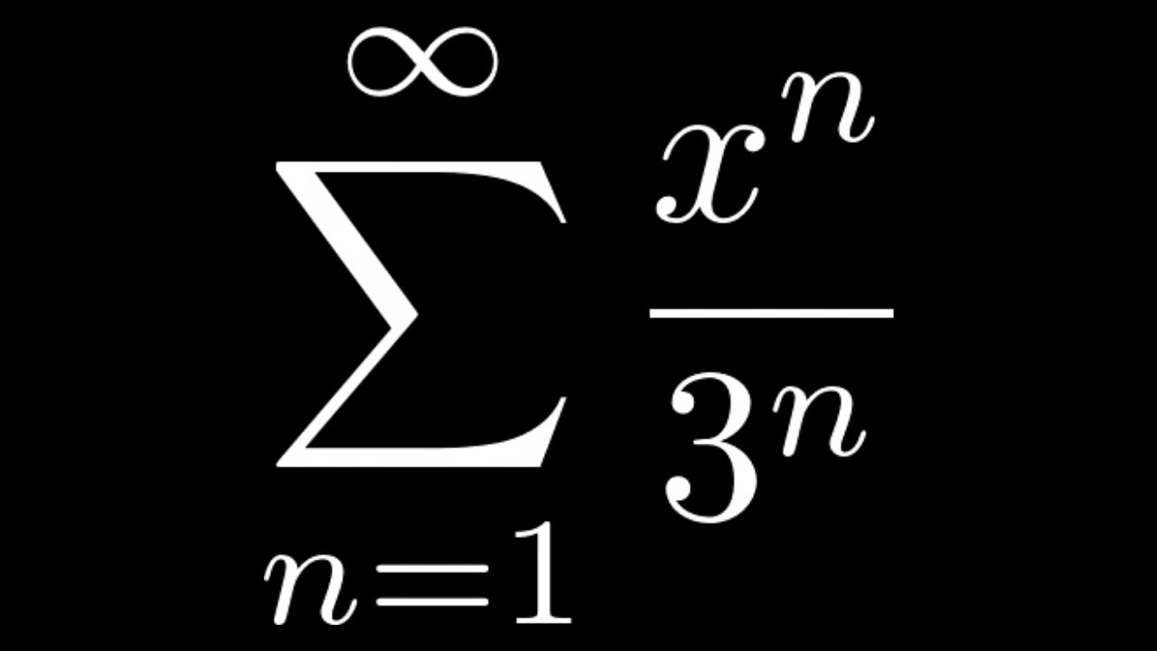Find the Values of x for Which the Geometric Series Converges and the Sum of the Series