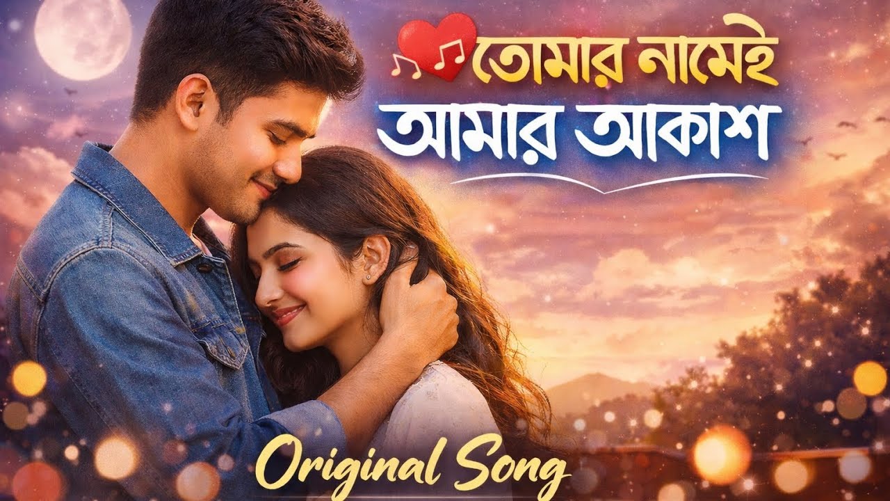 তোমার নামেই আমার আকাশ | New Bangla Romantic Song 2026 ❤️ | Original Love Song