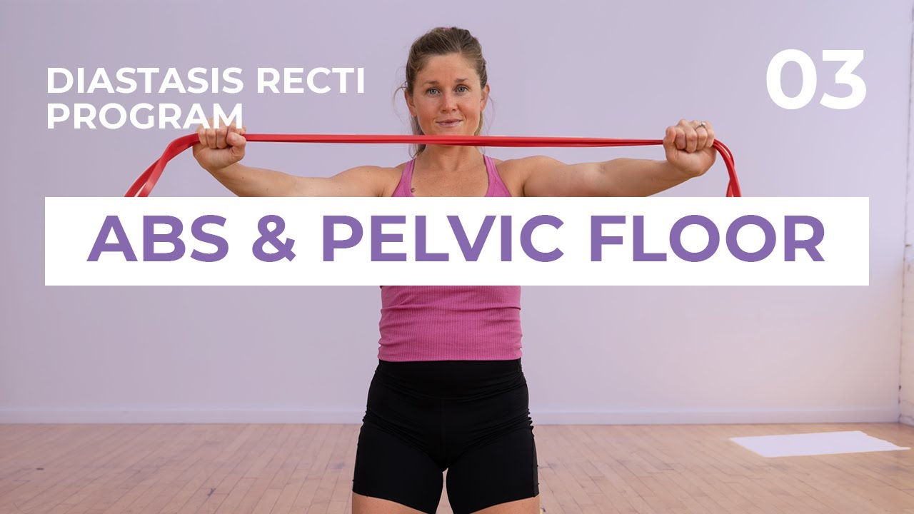 Diastasis Recti Workout 3: 10-Minute Core & Pelvic Floor (Beginner)